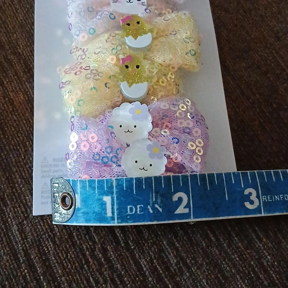 Easter Hair Clips Barrette Lot
